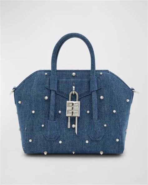 outfit givenchy antigona mini|givenchy mini antigona lock denim tote bag.